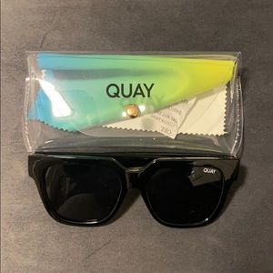 Quay PSA Black Sunglasses